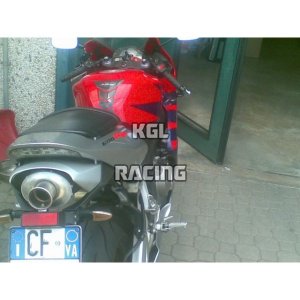 KGL Racing demper HONDA CBR 600RR '05->'06 - OVALE TITANIUM SHORT
