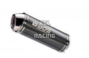 BOS silencers (pair) SUZUKI GSX-R 1000 2009->>2011 - BOS Midget (4-2) Carbon Steel