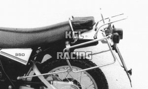 Kofferrekken Hepco&Becker - Yamaha XT 400 / 550 - Zij + toprek zwart