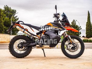 GPR pour Ktm Adventure 890 - 890 R Rally 2021/2022 - Racing Slip-on - Deeptone Inox