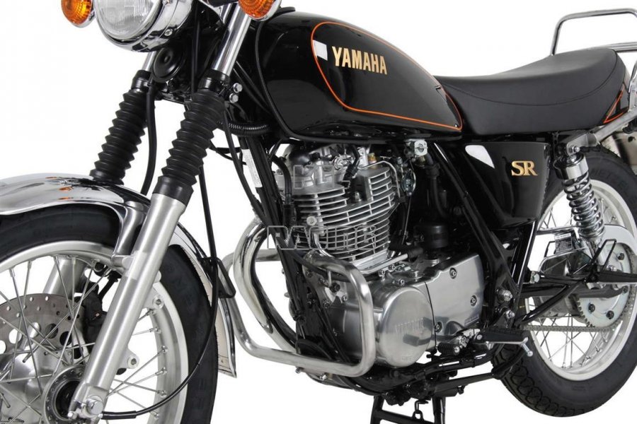 Valbeugels voor Yamaha SR 400 (motor) - chroom - Klik op de afbeelding om het venster te sluiten