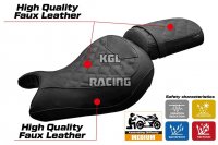 Seat cover compatible Kawasaki Eliminator 500 2024 - 2025 - model Mutsu - NO LOGO - Black