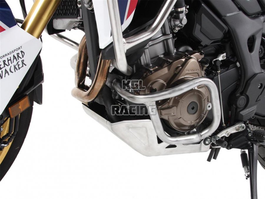 Crash protection Honda CRF 1000 Africa Twin Bj.2018 (engine) - Stainless Steel - Click Image to Close
