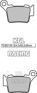 Ferodo Plaquette de frein KTM SMR 450 2007-2009 - Arriere - FDB 2165 SinterGrip Arriere ST