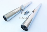 MARVING Silencers KAWASAKI Z 550 F - Marvi Chromium