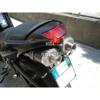 KGL Racing silencieux Yamaha Fazer S1/S2 '04->> - OVALE CARBON