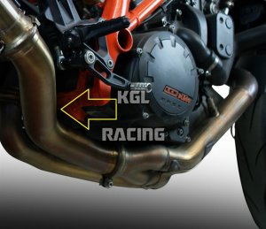 GPR voor Ktm Superduke 1290 R 2017/19 - Racing Decat system - Decatalizzatore