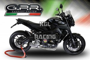 GPR for Yamaha Mt-09 Tracer Fj-09 Tr 2017/20 Euro4 - Homologated with catalyst Full Line - M3 Inox