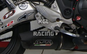 GPR voor Cf Moto 650 Nk 2012/16 - Gekeurde slip-on Demper - Furore Poppy
