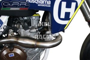 GPR voor Husqvarna FS 450 2016 - 2017 Racing met db killer Volledige uitlaat - Furore Nero