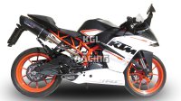 GPR pour Ktm Rc 390 2015/2016 - Racing Slip-on - Furore Nero