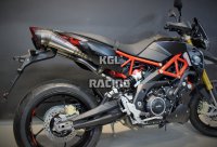 ENDY silencers for APRILIA DORSODURO 900 '17-'19 - BRUTALE CARBON