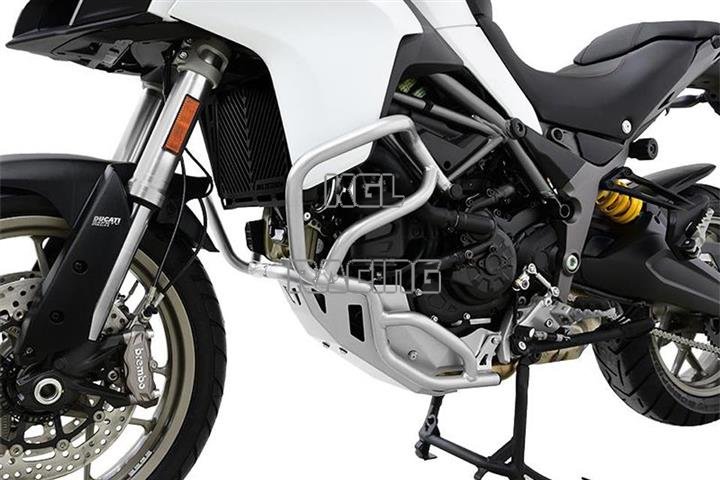 IBEX crashbar Ducati Multistrada 950 (17-) silver - Click Image to Close