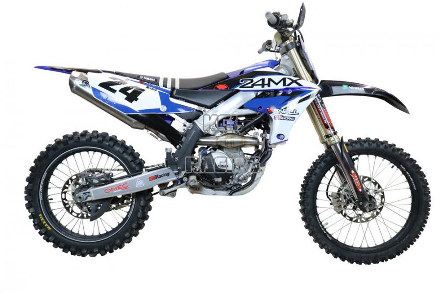 GPR for Yamaha Yz 250 2020 - with motocross FIM Dbkiller Full Line - Pentacross Inox - Click Image to Close