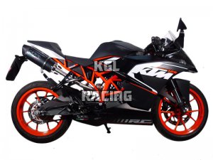 GPR for Ktm Rc 125 2014/16 Euro3 - Homologated with catalyst Slip-on - Deeptone Inox