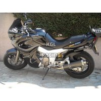 KGL Racing silencieux Yamaha TDM 850 - OVALE CARBON (paire)