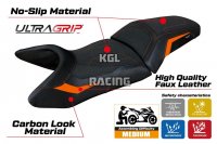 Seat cover compatible KTM 1390 Super Adventure S 2025 - model Enns Ultragrip - NO LOGO - Orange