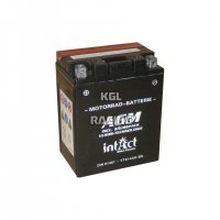 INTACT Bike Power AGM batterij YTX14AH-BS met zuurpakket