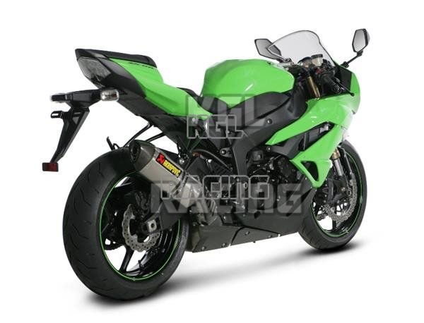 Akrapovic for KAWASAKI ZX-6R Compl. Systeem/Ligne Complete 09-18 Titanium silencer not homologated - Click Image to Close