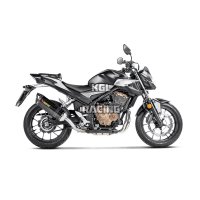 Akrapovic voor Honda CB400X / CB500F / CB500X / CBR500R 2019 Carbon demper gekeurd Akrapovic voor Honda CB400X / CB500F / CB500X / CBR500R 2019 Carbon demper gekeurd