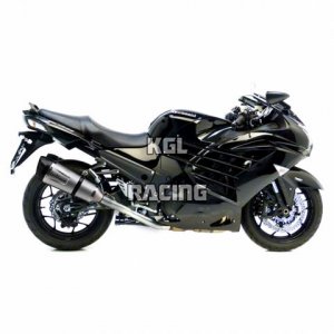 LEOVINCE voor KAWASAKI ZZR 1400 i.e. 2012-2015 - FACTORY S 2 dempers STAINLESS STEEL