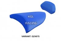 Housse de selle compatible Ducati X Diavel 2016 - 2024 - model Safa - SANS LOGO - Bleu