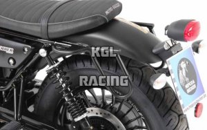 Tasdragers Hepco&Becker - Moto Guzzi V 9 Bobber / Sport ab Bj. 2016 - zwart