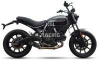 IXRACE for DUCATI SCRAMBLER 400 - Silencer MK2 SERIES BLACK