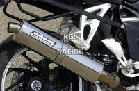 Akrapovic Auspuff Slip-On BMW K 1200 S/R 05-09