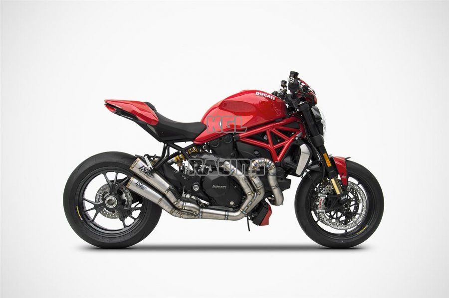 ZARD voor Ducati Monster 1200 S Racing Volledige uitlaat 2-1-2 INOX - Klik op de afbeelding om het venster te sluiten