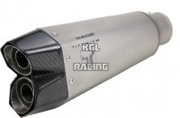 IXRACE voor KTM RC 125 (2017-2020) - uitlaat demper M10 SERIES TITANIUM