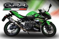 GPR pour Kawasaki Ninja 400 2018/22 Euro4 - Homologer Slip-on - GP Evo4 Titanium