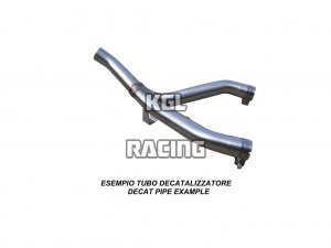 GPR pour Bmw R 850 R 2003/07 - Racing Decat system - Decatalizzatore