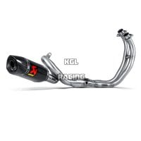 Akrapovic for YAMAHA XSR 700 - 2016-2021 Compl. Systeem/Ligne Complete CARBON silencer not homologated
