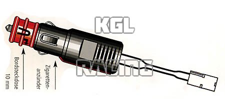 Connector for power plug (Optimate TM-72) - Cliquez sur l'image pour la fermer