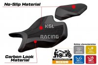 Seat cover compatible Ducati Panigale V2 2025 - model Asia Velvet - NO LOGO - Black