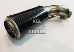 SIL MOTOR for BMW S1000RR (15-17') Exhaust - RACING Slip on Carbon Fiber MOTO GP STYLE