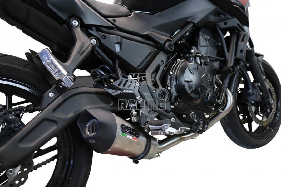 GPR for Kawasaki Ninja 650 2021/2022 Euro5 - Homologated with catalyst Full Line - GP Evo4 Titanium - Click Image to Close