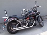 MARVING Full System KAWASAKI VN 900 SPECIAL EDITION 07 - Drag pipes low short Stainless steel ? 50