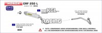 Arrow pour Honda CRF 250 L 2012-2013 - Kit catalyseur