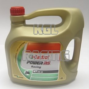4-T Castrol Power RS Racing 4T 5W40 - 4L Full Synthetisch - Click Image to Close