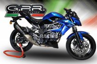 GPR pour Kawasaki Z 125 2021/2022 Euro5 - Homologer Slip-on - GP Evo4 Poppy