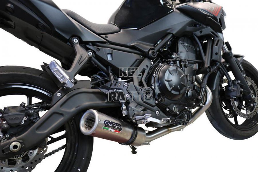 GPR for Kawasaki Ninja 650 2021/2022 Euro5 - Homologated with catalyst Full Line - M3 Inox - Click Image to Close