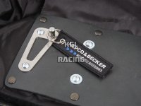 Anti-theft device for tank bags by Hepco&Becker