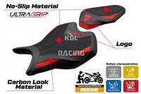 Seat cover compatible Ducati Panigale V2 2025 - model Asia Ultragrip - WITH LOGO - Red