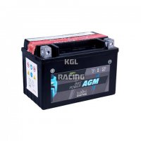 INTACT Bike Power AGM batterij YTX 9-BS, onderhoudsvrij, met zuurpakket