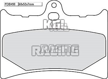 Ferodo Plaquette de frein KTM 550 MXC 1993-1996 - Arriere - FDB 498 RACE Competion Arriere CP1586 - Cliquez sur l'image pour la fermer