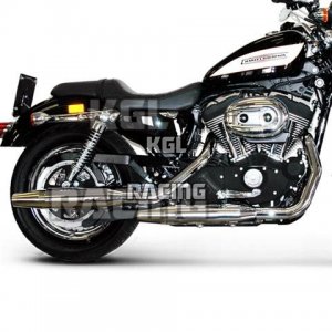 TERMIGNONI SLIP ON pour Harley Davidson SPORTSTER 08->11 CONIQUE -INOX/INOX