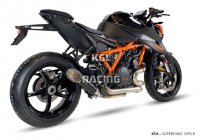 IXRACE for KTM SUPERDUKE 1290 R / SUPERDUKE 1290 GT (2017-2018) - Silencer MK1 SERIES BLACK