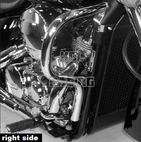 Protection chute Honda VT750C Shadow '08-> - chroom - Cliquez sur l'image pour la fermer